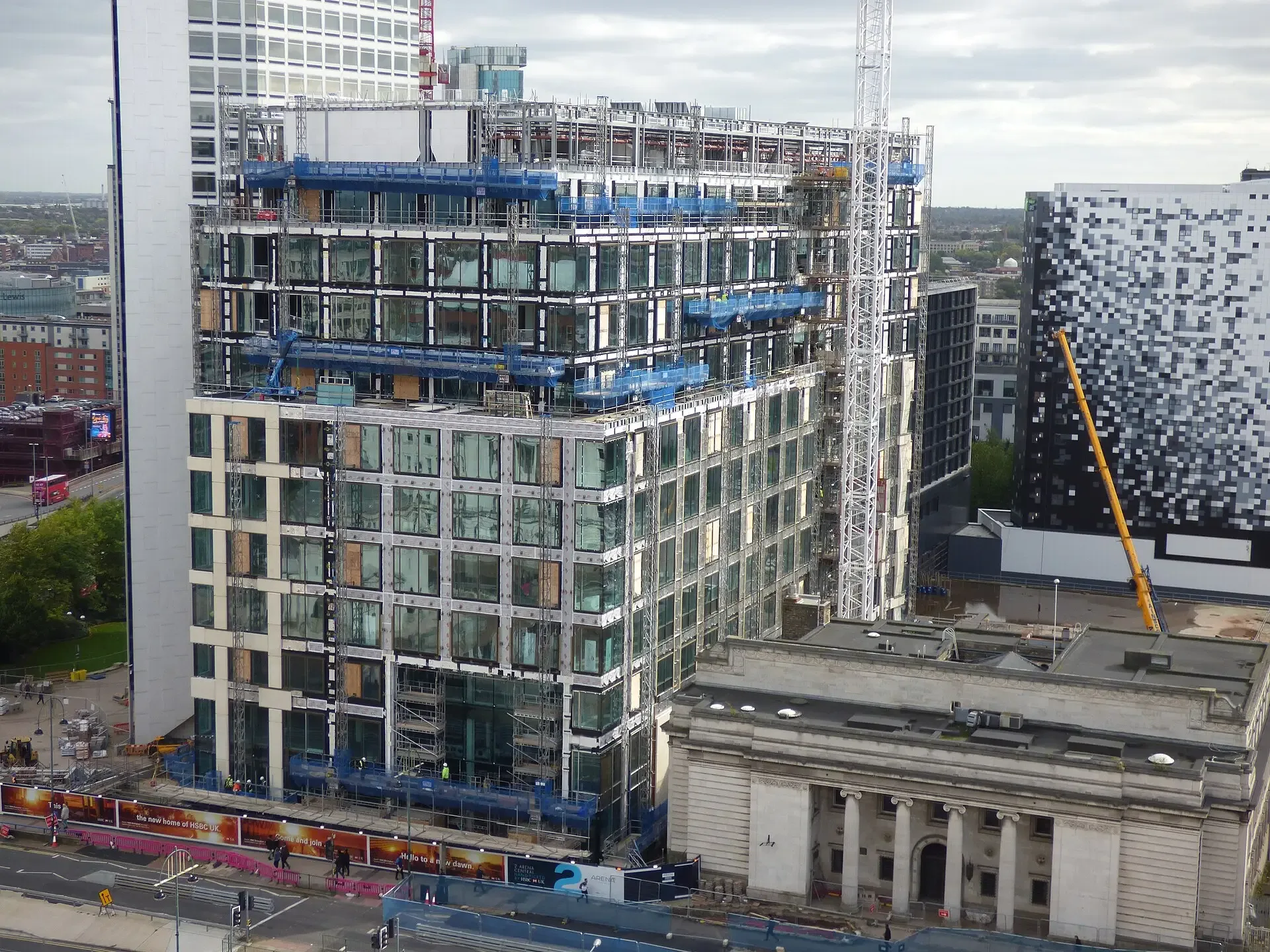Arena Central office buildings in Birmingham city centre
